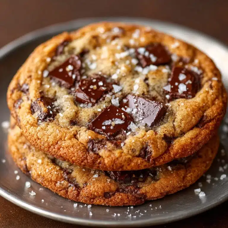 Ultimate Dark Chocolate Chip Cookies Recipe