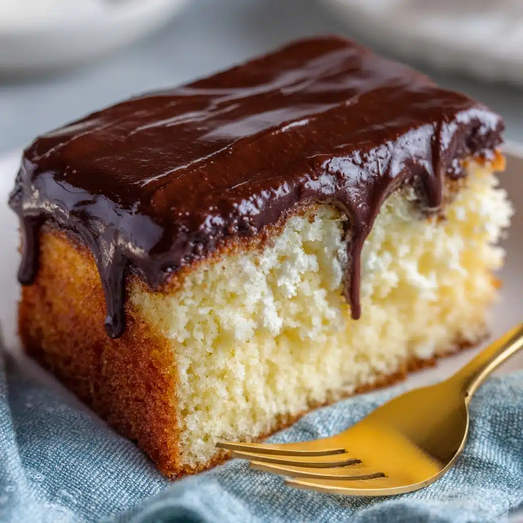 Boston Cream Poke Cake Recipe