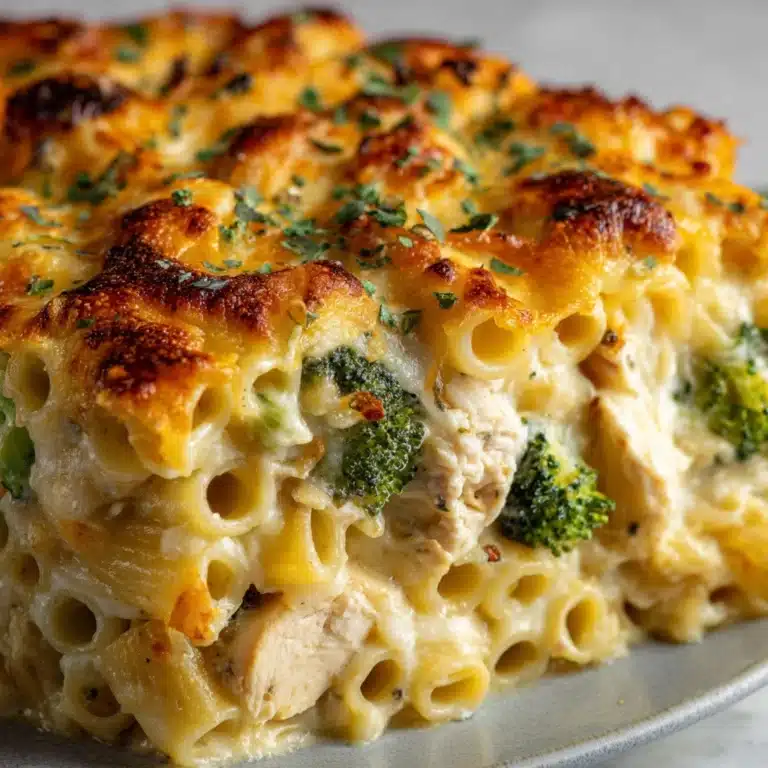 Healthy Chicken Broccoli Pasta Casserole Recipe