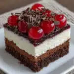 No-Bake Black Forest Slice Recipe