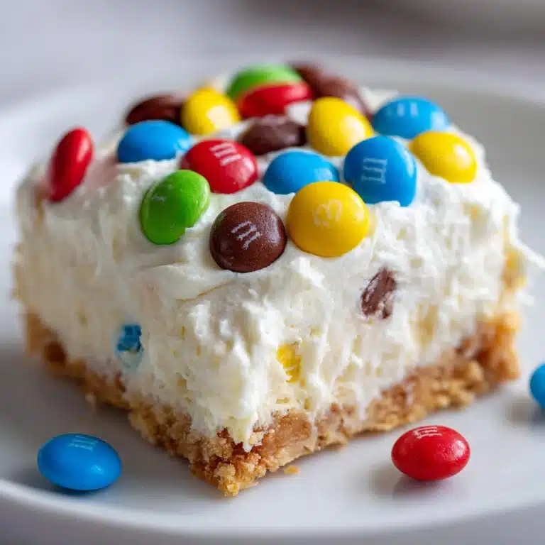 M&Ms Cool Whip and Pudding Frosting Recipe