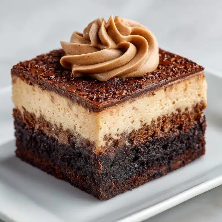 Frosted Coffee Brownies Recipe