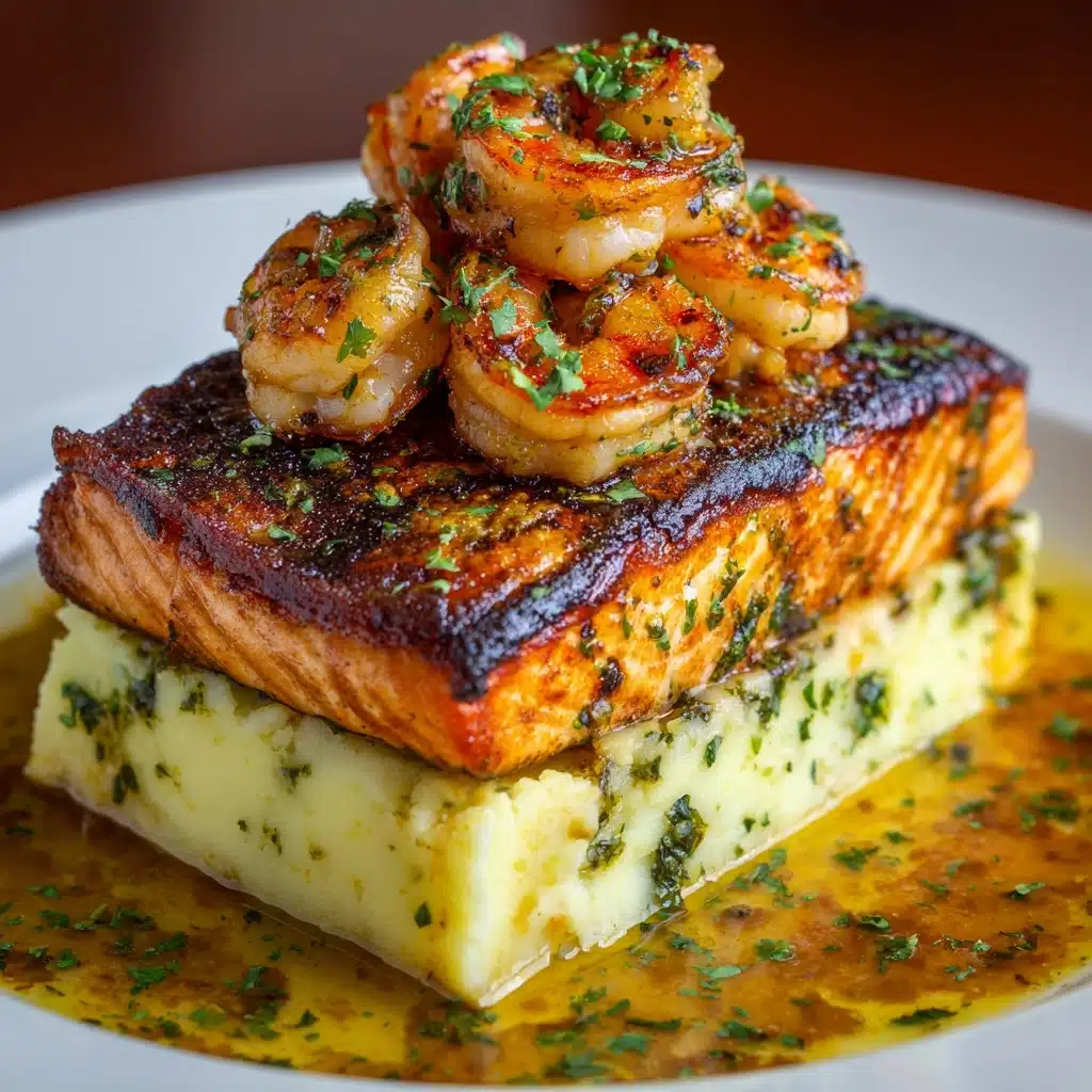 Cajun Salmon and Shrimp Recipe