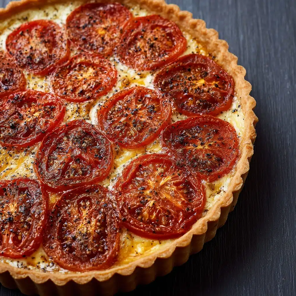 Cheesy Tomato Pie Recipe