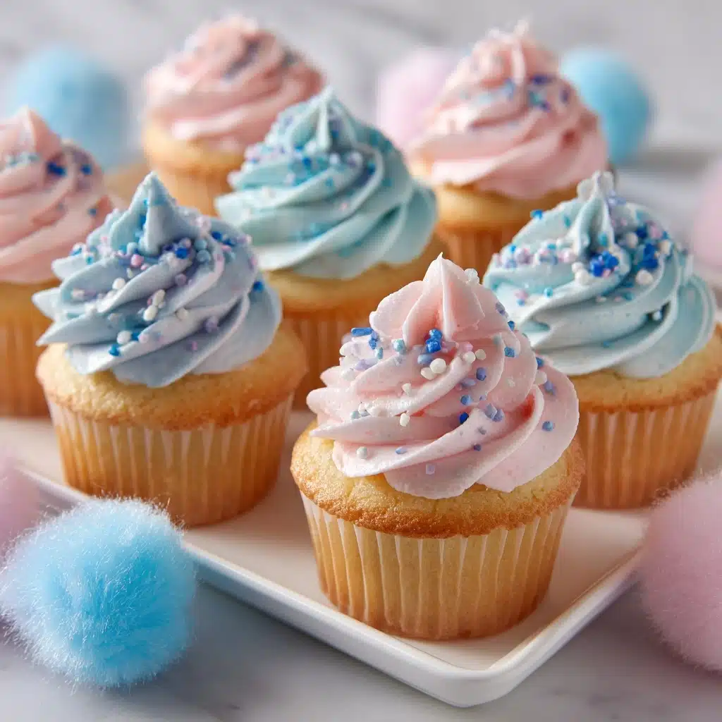 Cotton Candy Cupcakes Recipe - Recipe Image