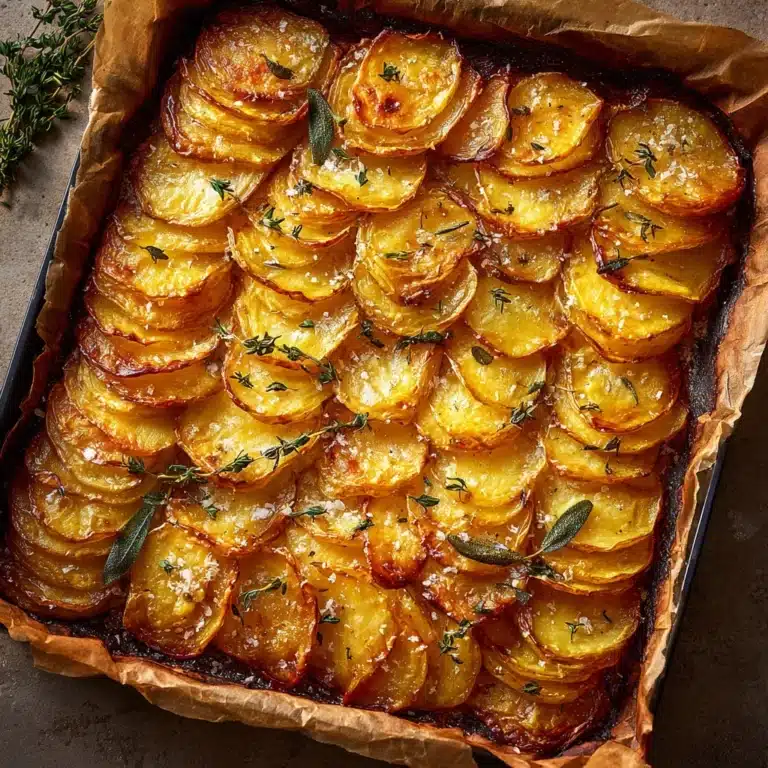 Crispy Leaf Potatoes With Oregano Salt Recipe