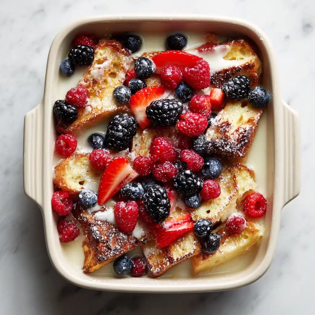 Berry French Toast Casserole Recipe