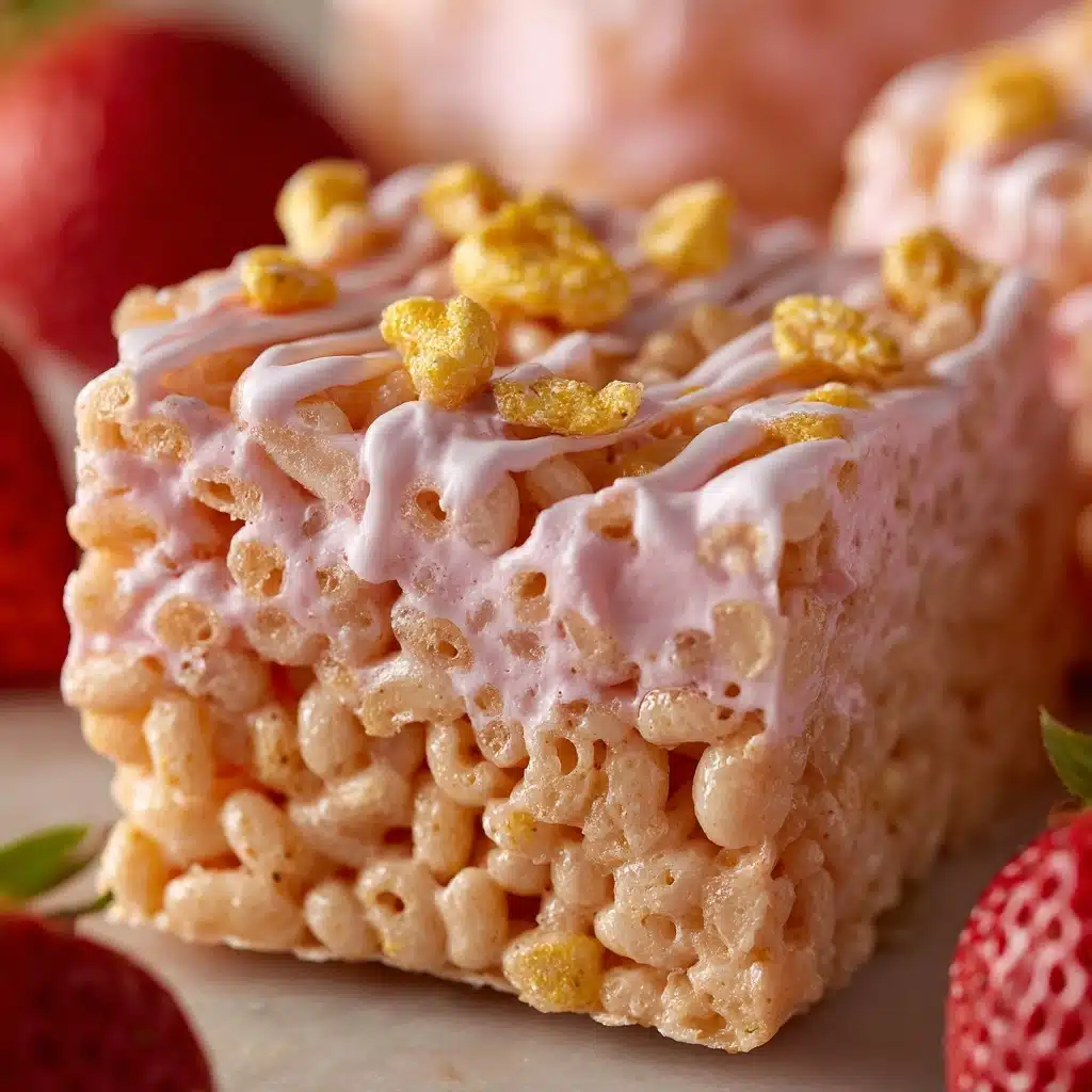 Strawberry Crunch Rice Krispie Treats Recipe