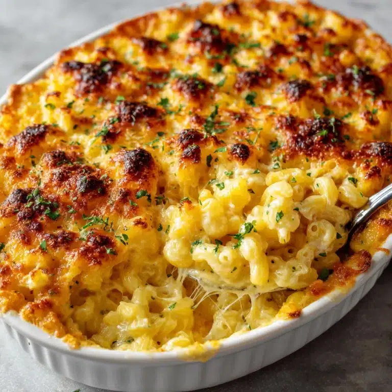 Four Cheese Baked Macaroni Recipe