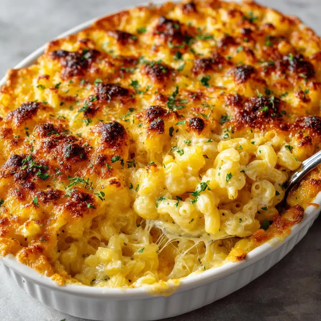 Four Cheese Baked Macaroni Recipe