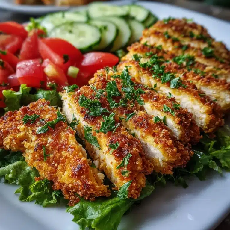 Air Fryer Chicken Caesar Cutlets Recipe