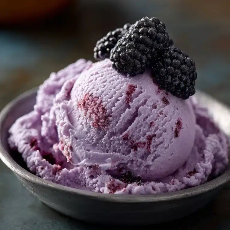 Keto Blueberry Cheesecake Protein Ice Cream Recipe