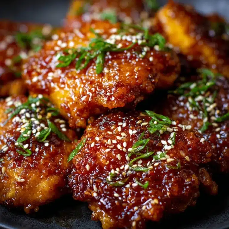 Honey Garlic Chicken Recipe