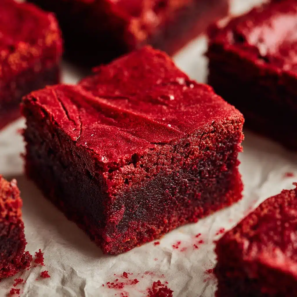 Red Velvet Brownies Recipe - Recipe Image