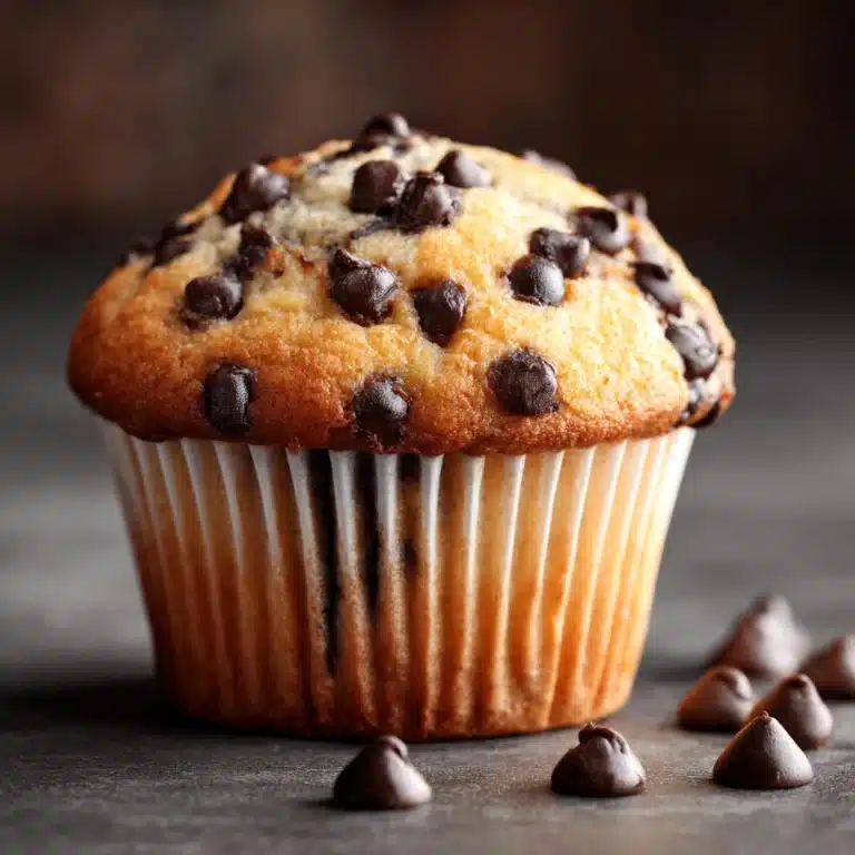 Chocolate Chip and Banana Muffins Recipe