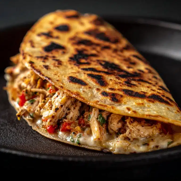 Blackstone Chicken Fajita Quesadillas Recipe