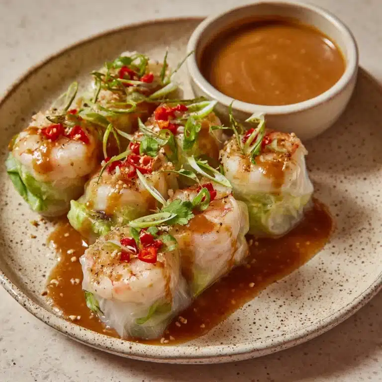 Rice Paper Shrimp Rolls Recipe