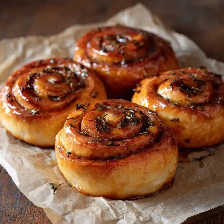 Salted Sage Honey Butter Brioche Rolls Recipe