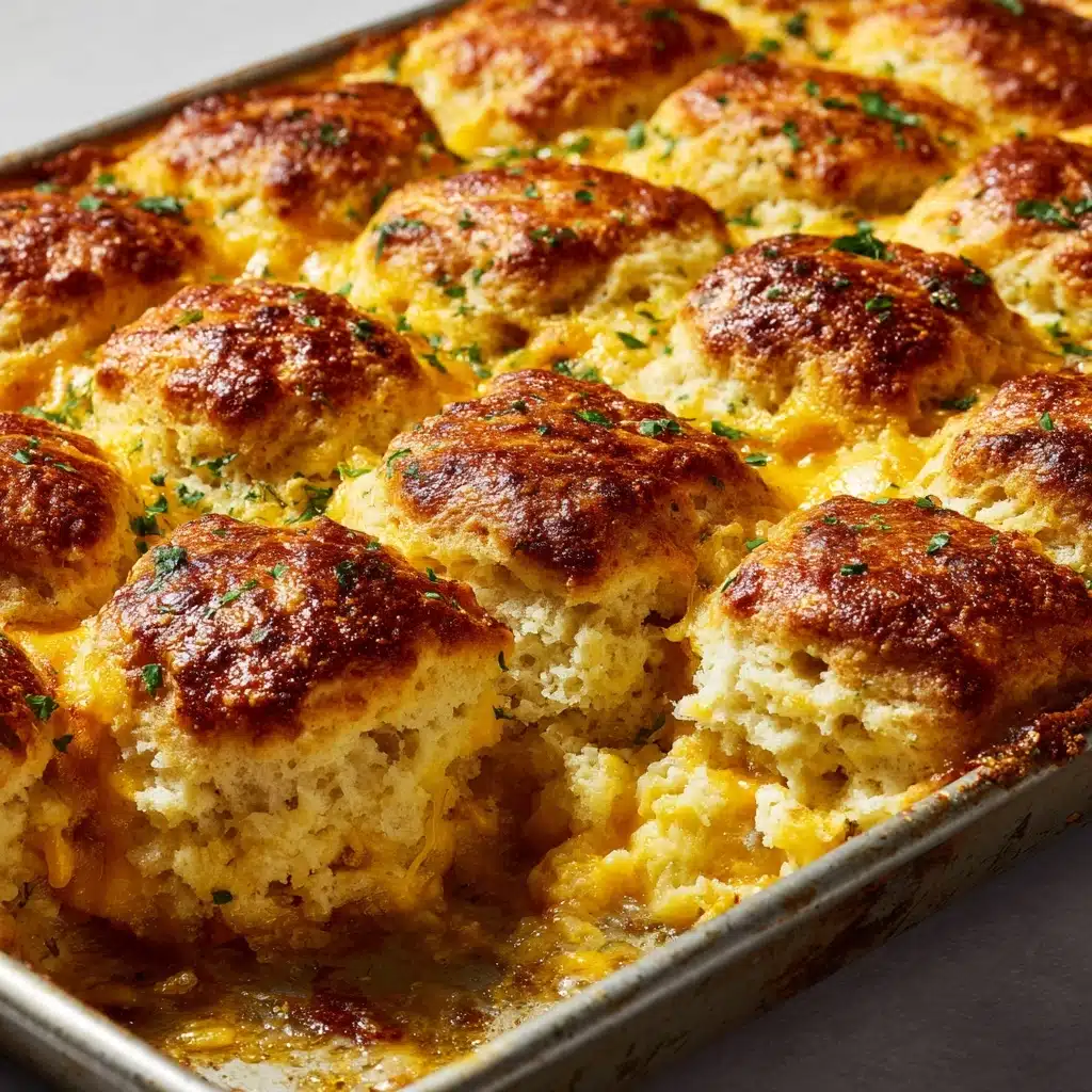 Cheddar Biscuit Breakfast Casserole Recipe - Recipe Image