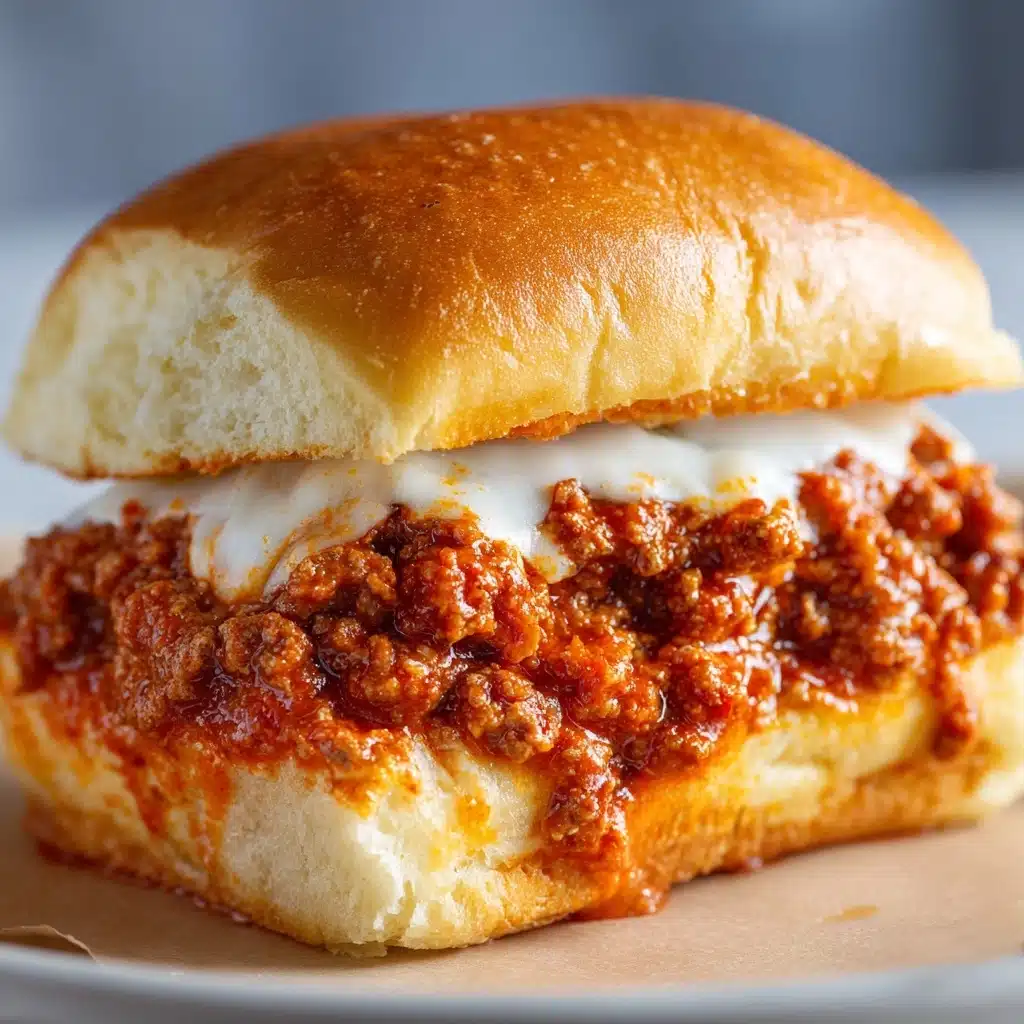 Chicken Parmesan Sloppy Joes Recipe