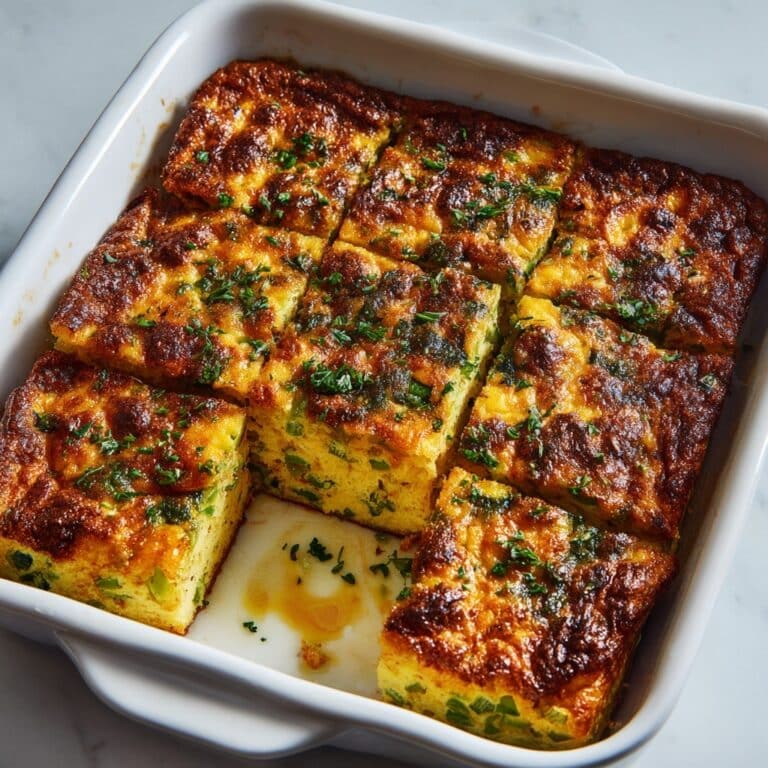 Deliciously Easy Zucchini Cornbread Casserole Recipe