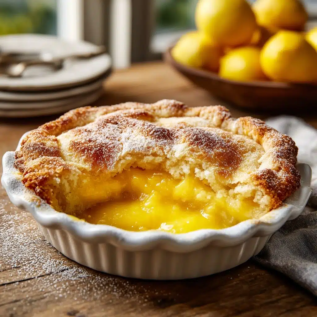 Magic Lemon Cobbler Recipe