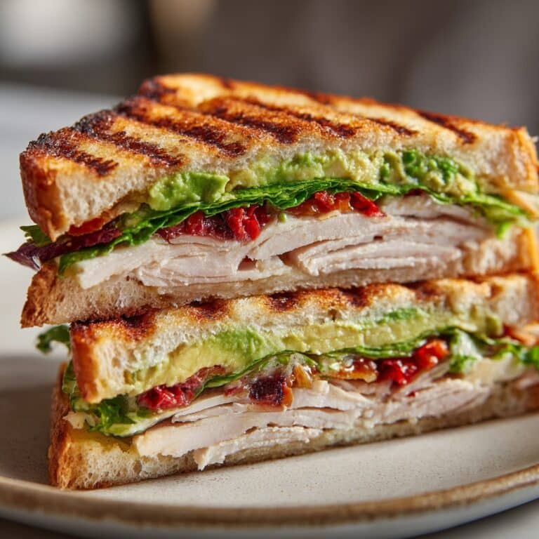 Turkey and Avocado Panini Recipe