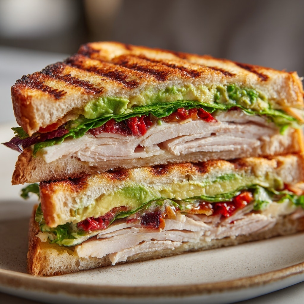 Turkey and Avocado Panini Recipe