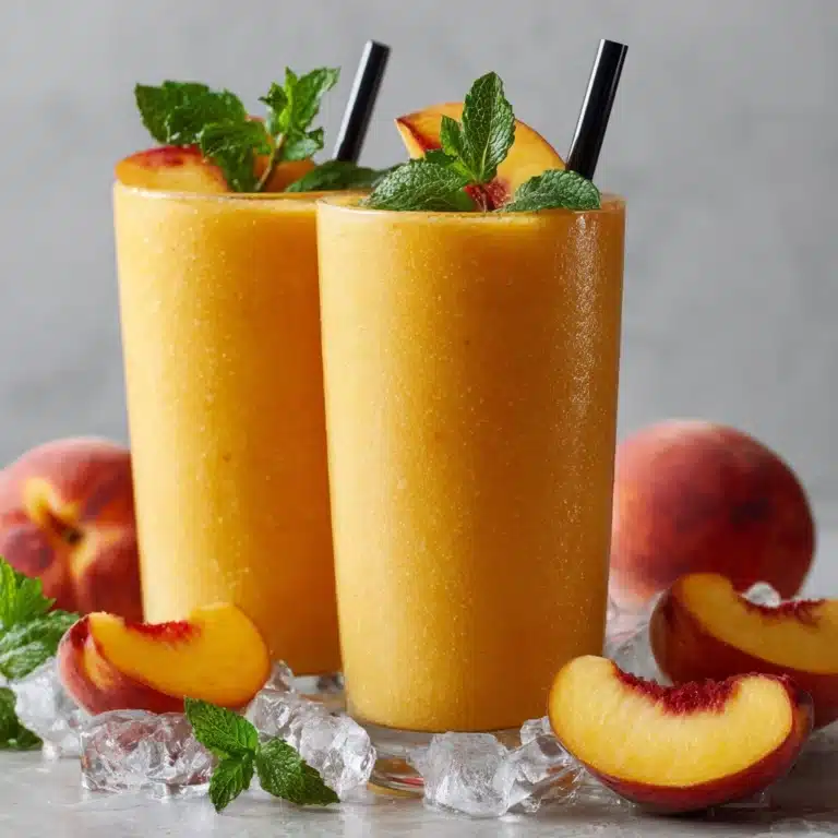 Peach Lemonade Drink Recipe