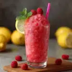Raspberry Lemonade Slushie Recipe