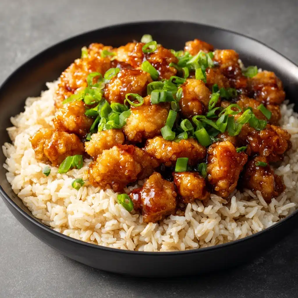 Honey BBQ Chicken Rice Recipe - Recipe Image