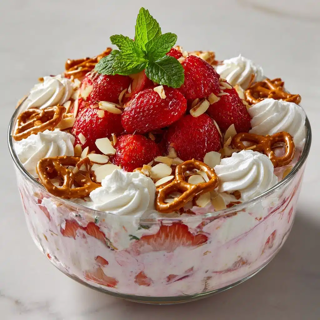 Strawberry Pretzel Salad Recipe - Recipe Image