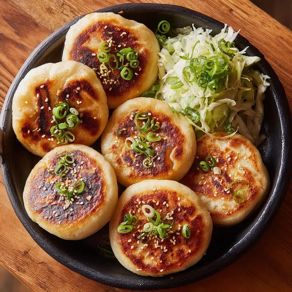 Vegan Pan-Fried Buns Recipe - Recipe Image