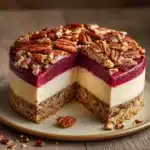 Butter Pecan Red Velvet Cheesecake Recipe