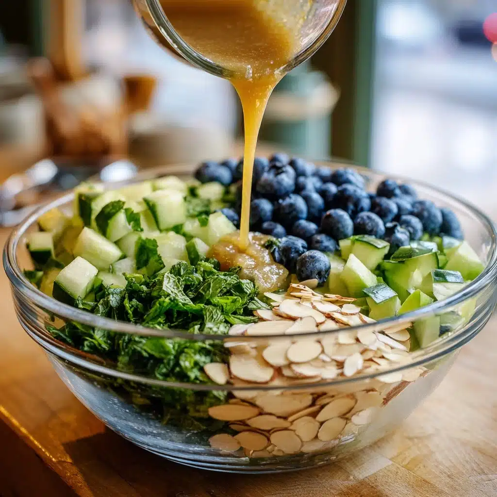 Cucumber Blueberry Salad Recipe - Recipe Image