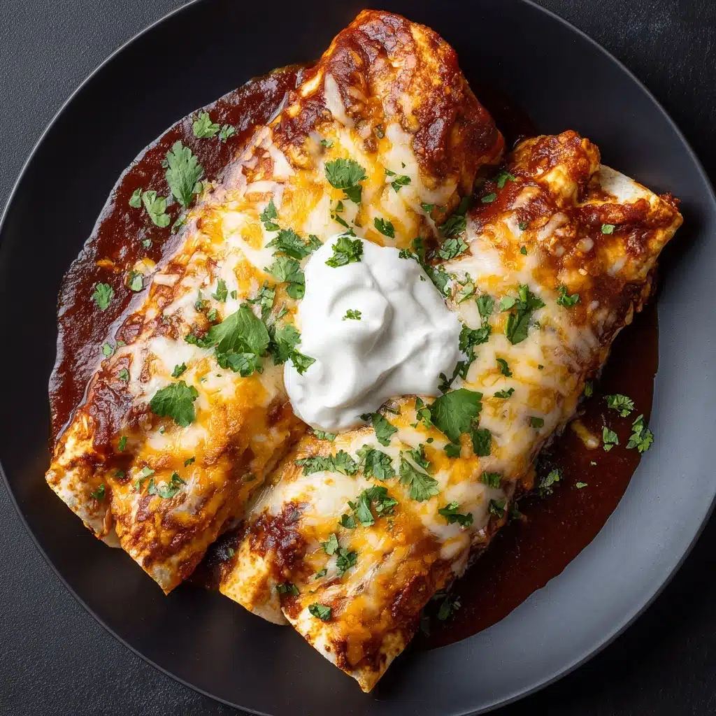 Chicken Enchiladas with Red Sauce Recipe
