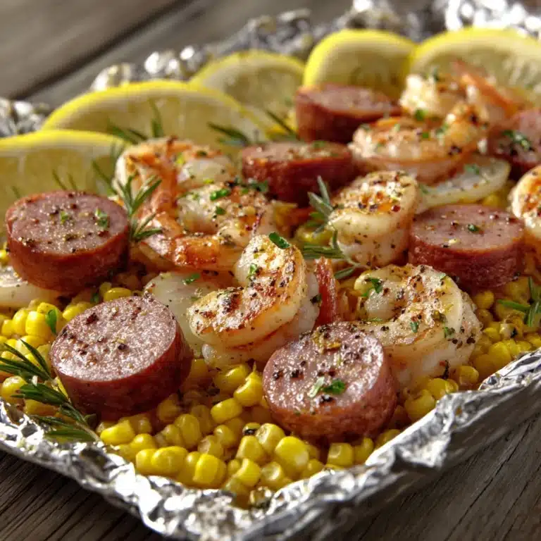 Shrimp Boil Foil Packets Recipe