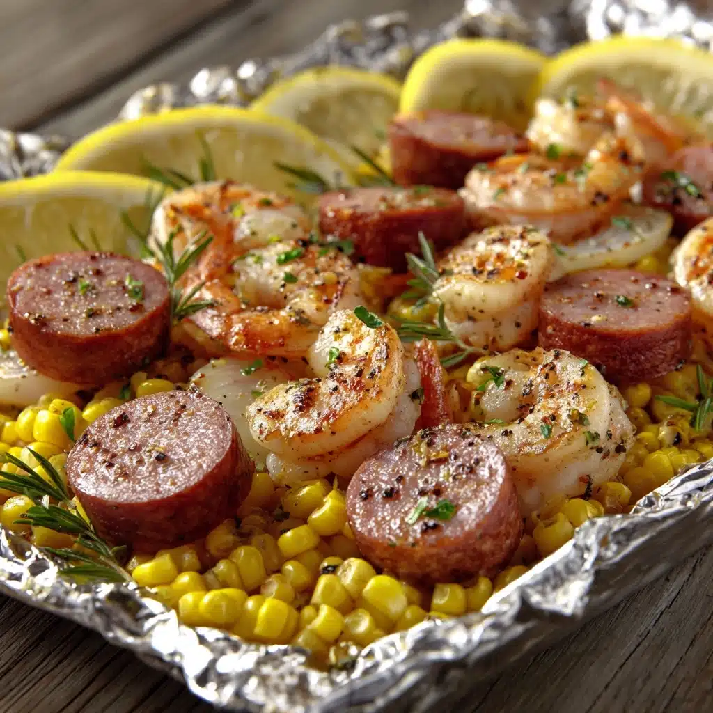 Shrimp Boil Foil Packets Recipe