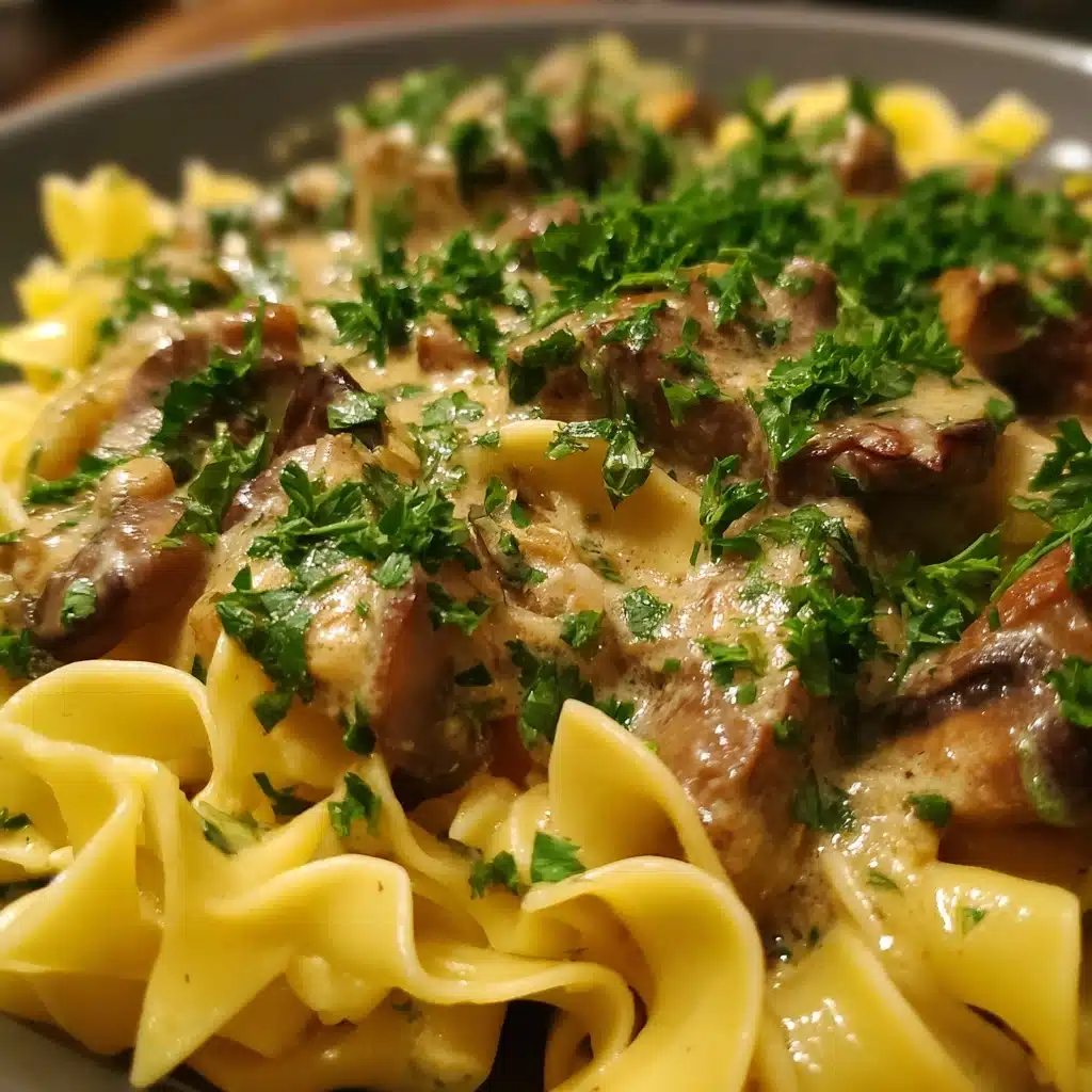 Quick and Easy Ground Beef Stroganoff Recipe