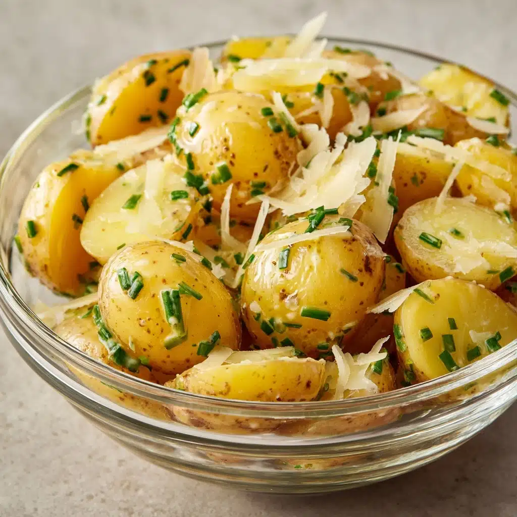 Lemony Chive Potato Salad with Parmesan Recipe - Recipe Image