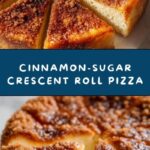 Cinnamon-Sugar Pizza Made with Crescent Rolls Recipe