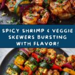 Spicy Shrimp and Veggie Skewers Recipe