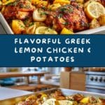 One Pan Greek Lemon Chicken and Potatoes Recipe