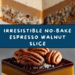 No-Bake Espresso Walnut Slice Recipe