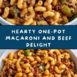 One-Pot Macaroni and Beef Recipe