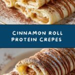 Cinnamon Roll Protein Crepes Recipe