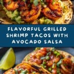 Grilled Shrimp Tacos with Avocado Salsa Recipe