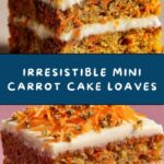 Mini Carrot Cake Loaves Recipe