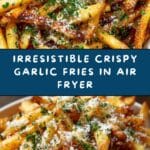 Crispy Air Fryer Garlic Fries Recipe