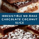 No-Bake Chocolate Coconut Slice Recipe